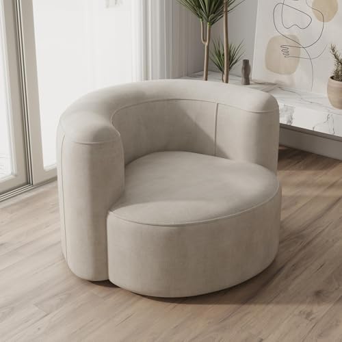 Mellow Curved Back Accent Chair