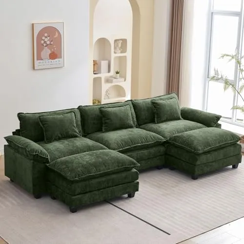 OPRISEN 120" Modular Sectional Sofa